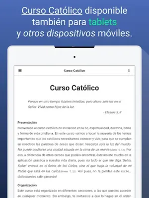 Curso Católico android App screenshot 0