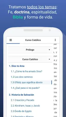 Curso Católico android App screenshot 5