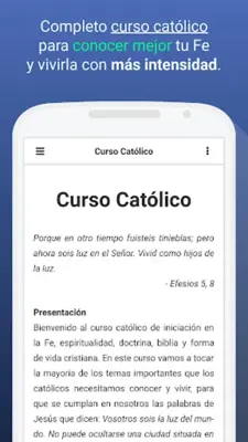 Curso Católico android App screenshot 6